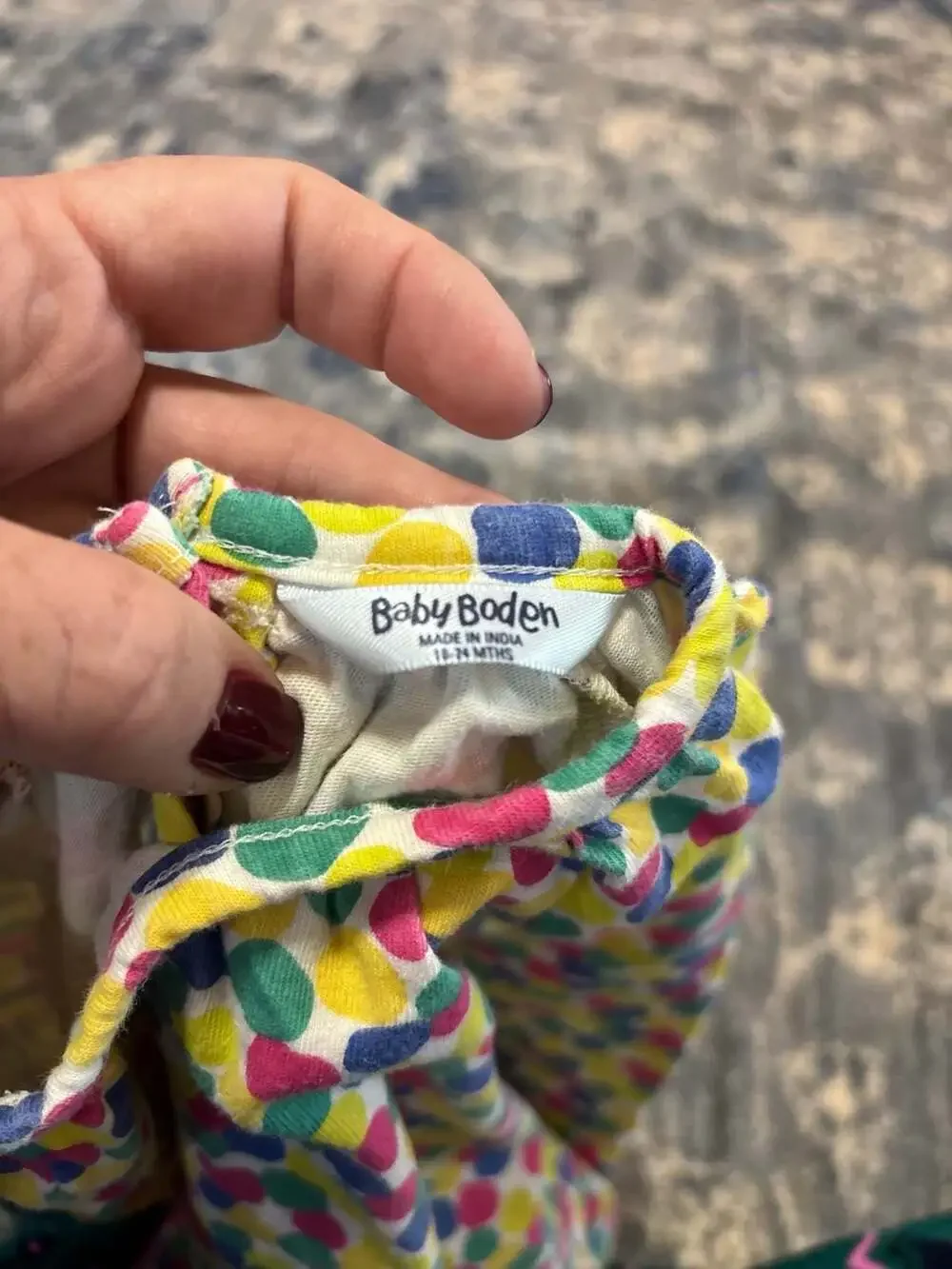 Baby Boden polka dot